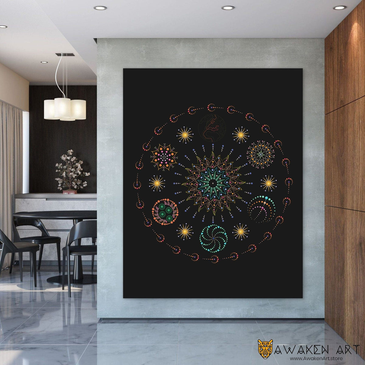 Discover the Magic of Spiritual Mandala Wall Art