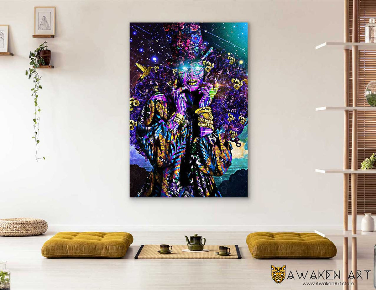 Inspirational Canvas Wall Art Home Decor African American Art Wall Han –  Awaken Art Store